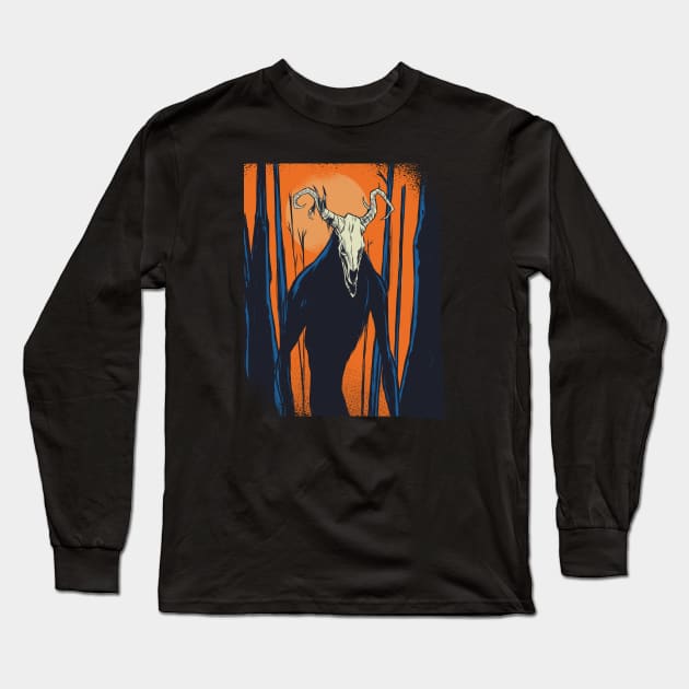 Wendigo Design Long Sleeve T-Shirt by LR_Collections